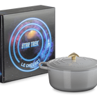 Star Trek Collection Enterprise Round Dutch Oven with Starfleet Delta Knob image number 1